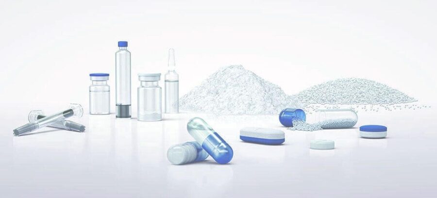 Lääketeollisuuden tuotteita, kuten injektiopulloja, ampulleja ja läpipainopakkauksia. Kafeko Nordic tarjoaa lääketeollisuuden pakkauslinjat Pohjoismaihin ja Baltiaan.