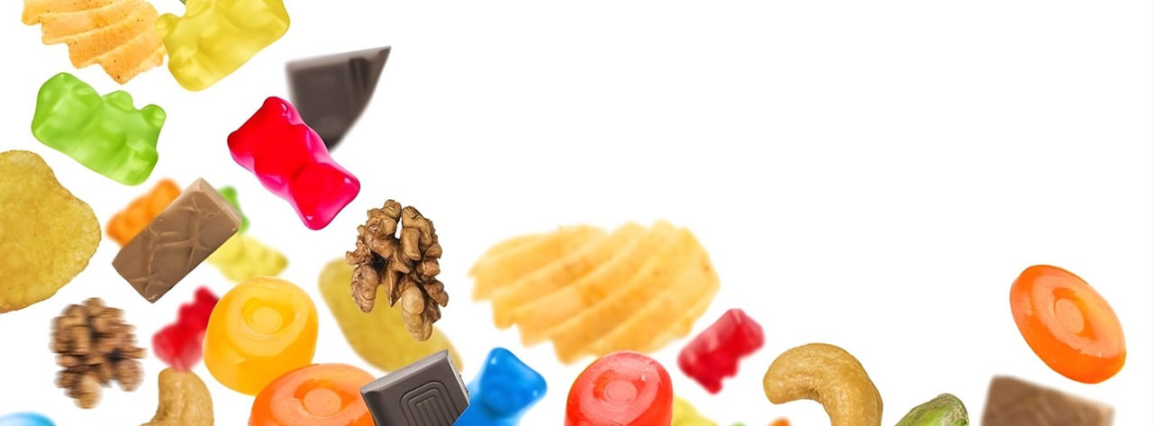 Sweets & confectionery. Kafeko offers process equipment and packaging lines.